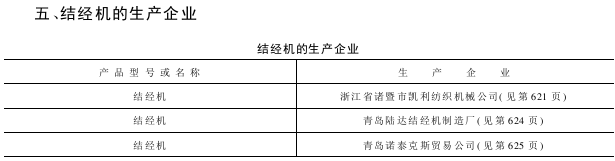 結(jié)經(jīng)機(jī)